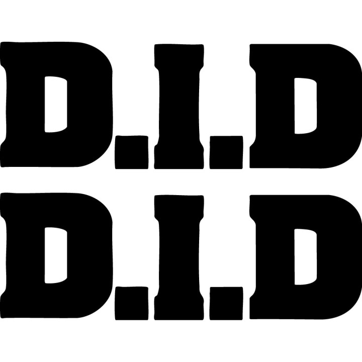 Buy Did Aftermarket Decal Sticker Online