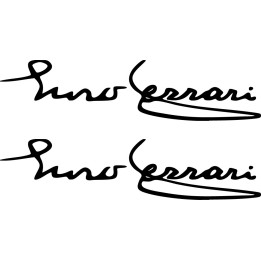 Buy Ferrari Enzo Signature Vinyl Decal Sticker Online