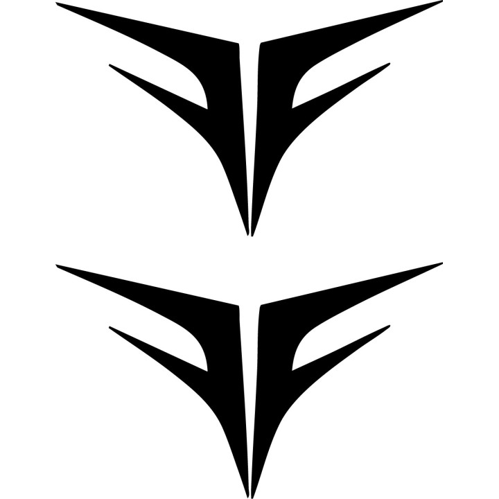 Fear Factory Stickers – Industrial Metal Decals (2-Pack)