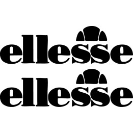 Ellesse Stickers – Retro Italian Sportswear Decals (2-Pack)