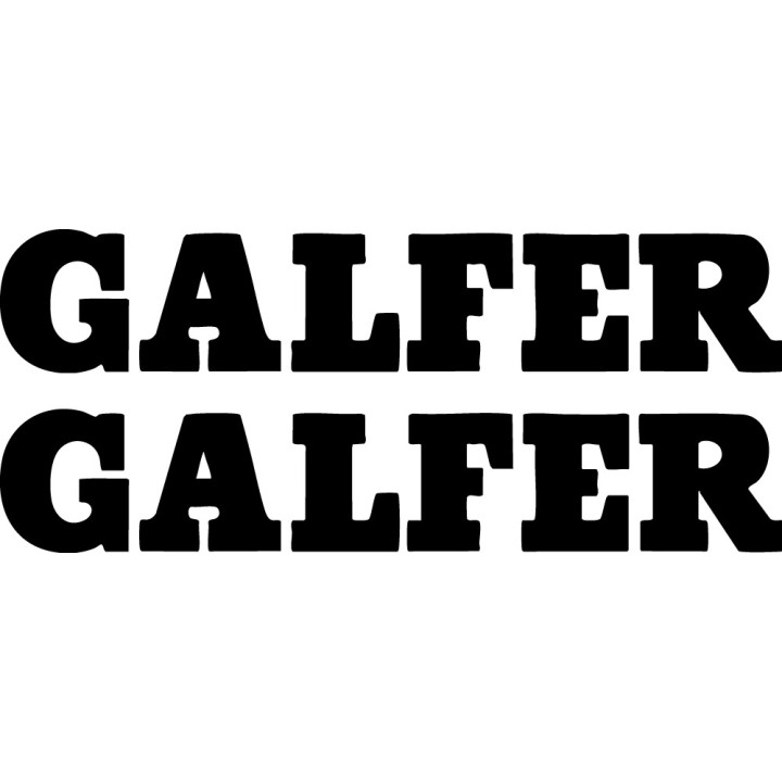Buy Galfer Decal Sticker Online
