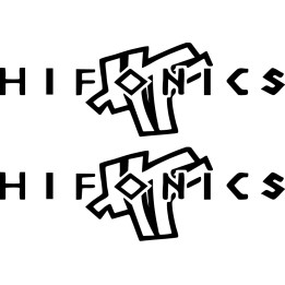 Buy Hifonics Aftermarket Logo Graphic Vinyl Decal Sticker Online