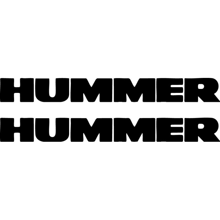 Buy Hummer Vinyl Decal Sticker Online