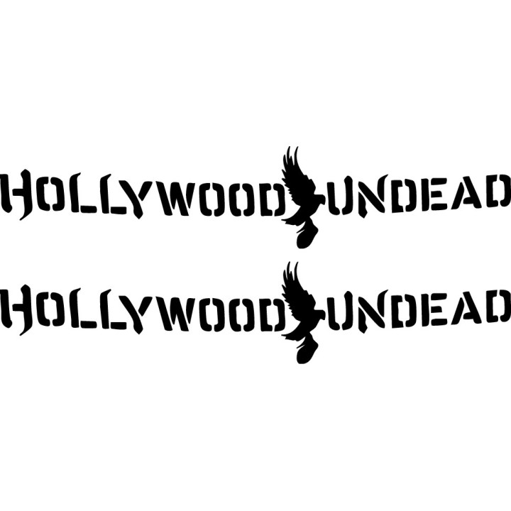 Hollywood Undead Stickers – Swan Songs Decals (2-Pack)