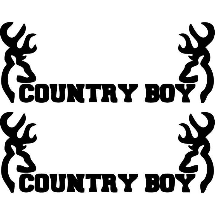 Buy Jeep Country Boy Vinyl Decal Sticker Online