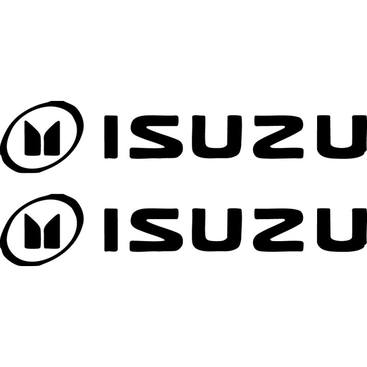 Buy Isuzu Vinyl Decal Online