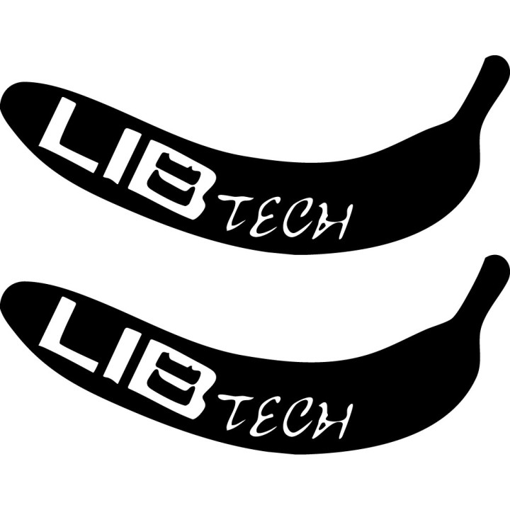 Buy Lib Tech Banana Vinyl Decal Sticker Online