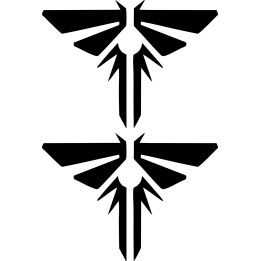 The Last of Us Firefly Stickers – TLOU Part I Part II (2-Pack)