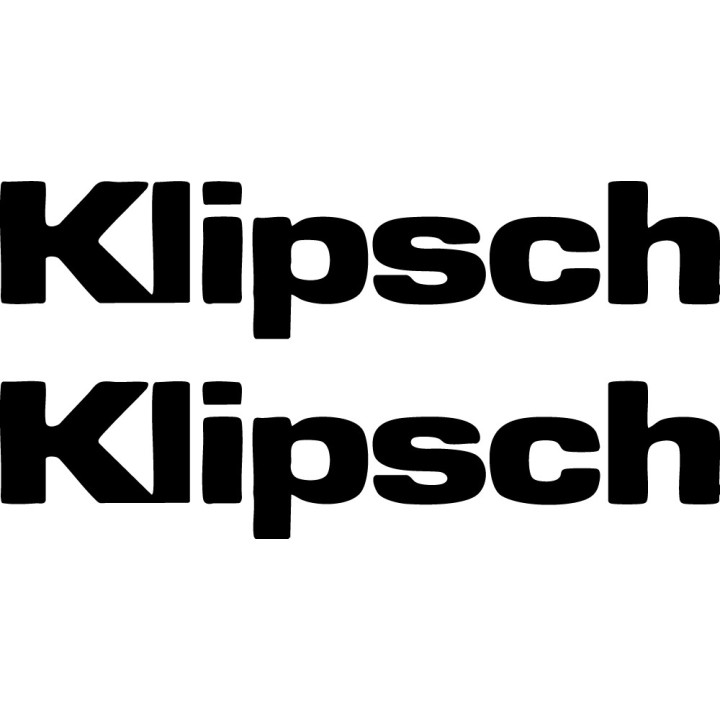 Buy Klipsch Audio Logo Vinyl Decal Sticker Online