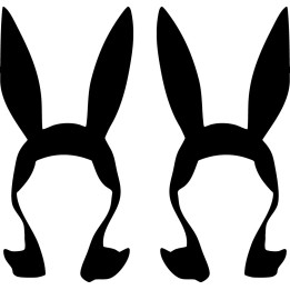 Louise Belcher Stickers – Bob's Burgers Decals (2-Pack)