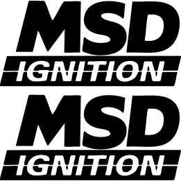 Buy Msd Ignition Logo Vinyl Decal Sticker Online