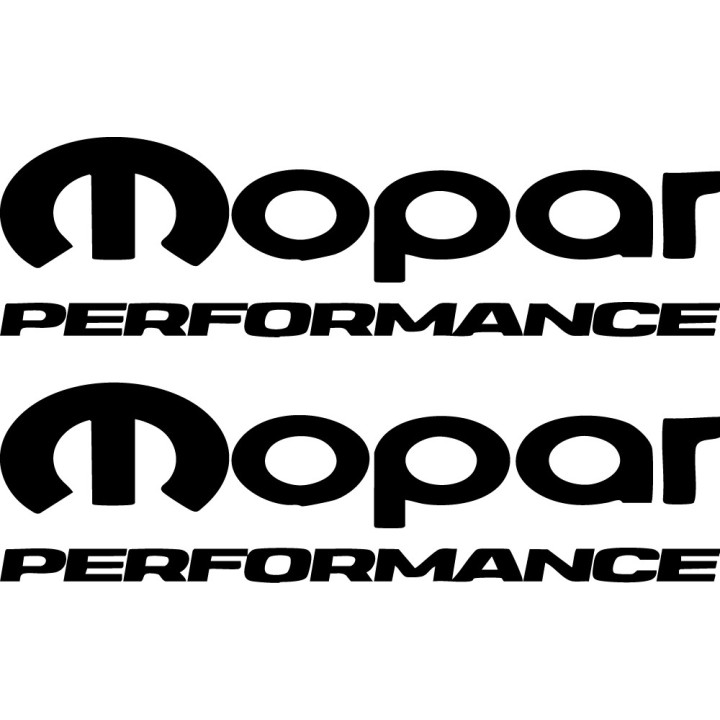 Buy Mopar Performance Vinyl Decal Sticker Online