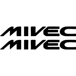 Buy Mivec Mitsubishi S Vinl Car Graphics Decal Sticker Online
