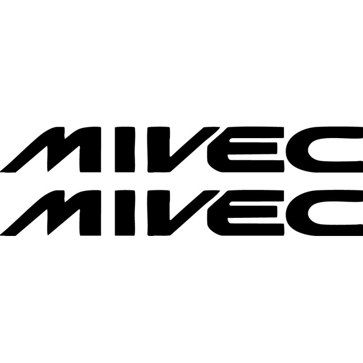 Buy Mivec Mitsubishi S Vinl Car Graphics Decal Sticker Online
