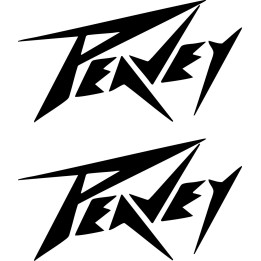 Peavey Stickers – Guitar Amp Music Decals (2-Pack)