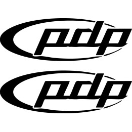 PDP Drums Stickers – Pacific Drums Decals (2-Pack)
