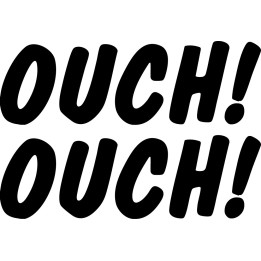 Buy Ouch Jdm Vinyl Decal Sticker Online