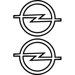 Buy Opel Logo Contour Vinyl Decal Sticker Online