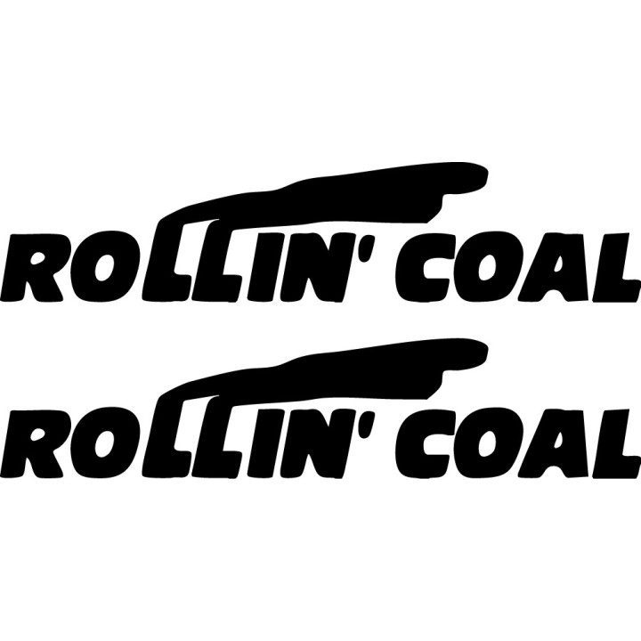 Buy Rollin Coal Soot Life Vinyl Decal Sticker Online