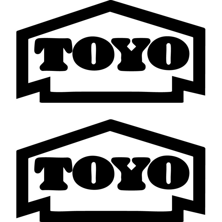 Buy Stickers Toyo Tyres Toyo Vinyl Decal Sticker Online