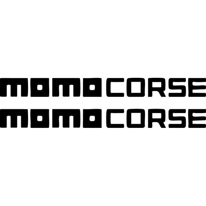 Buy Stickers Momo Corse Ecriture Vinyl Decal Sticker Online