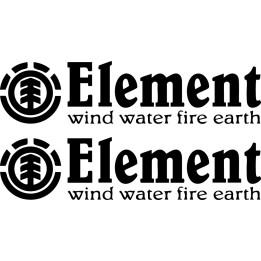 Buy Stickers Element Wind Water Fire Earth Vinyl Decal Sticker Online