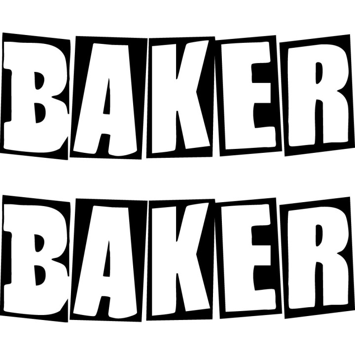 Buy Stickers Baker Vinyl Decal Sticker Online