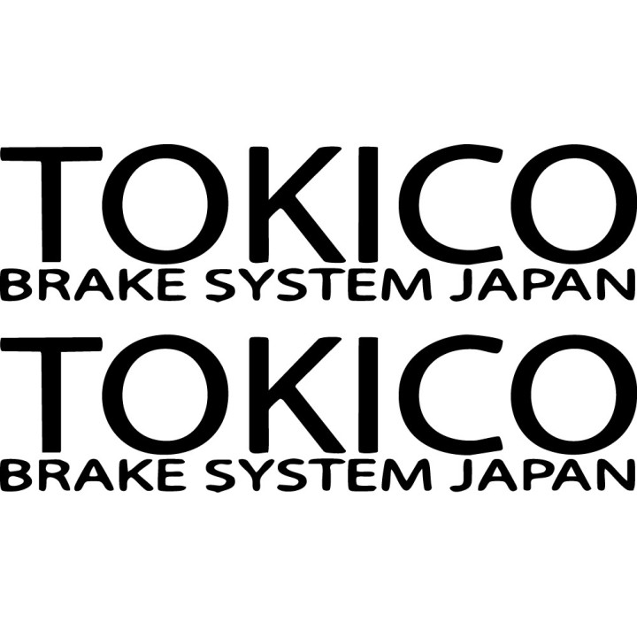 Buy Tokico Brake Vinyl Decal Sticker Online