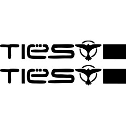 Tiësto Stickers – Club Life EDM Decals (2-Pack)