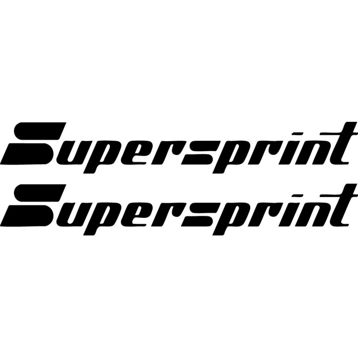 Buy Supersprint Decal Sticker Online