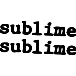Sublime Band Stickers – Ska Punk Music Decals (2-Pack)