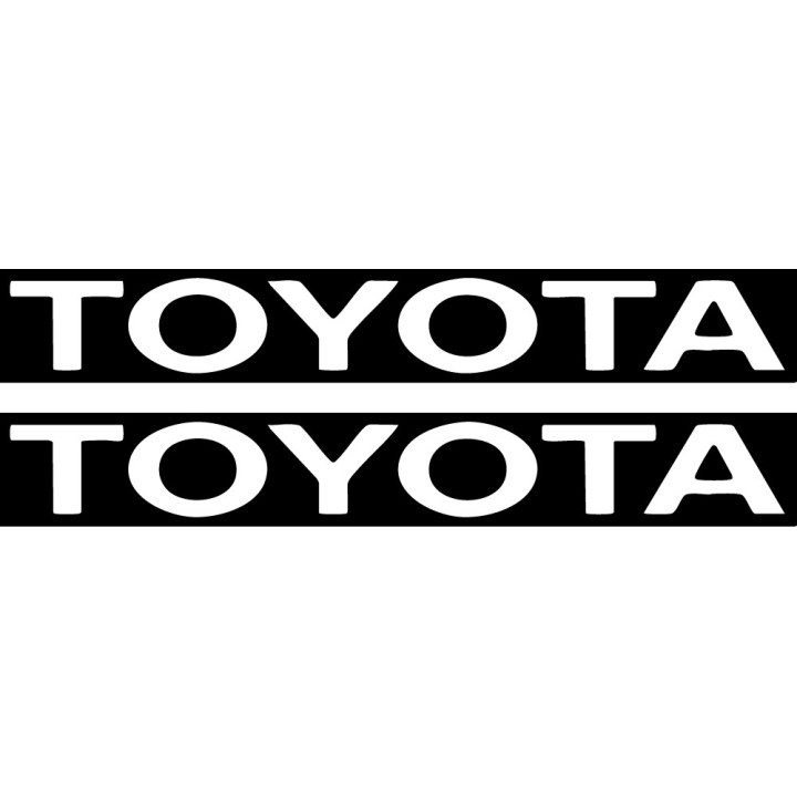 Buy Toyota Windshield Banner 2 Decal Sticker Online
