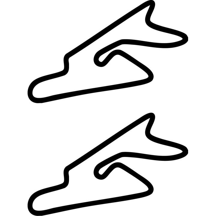 Buy DUBAI AUTODROME INTERNATIONAL COURSE DECAL Online