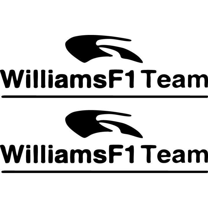 Buy Williams F1 Team Vinyl Decal Online