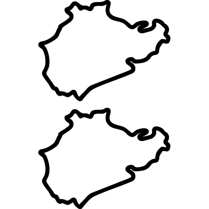 Buy NURBURGRING NORDSCHLEIFE NORTHERN LOOP DECAL Online
