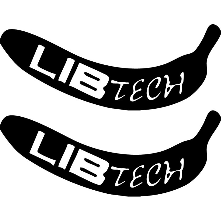 Buy Lib Tech Banana Surfing Decal Sticker Online