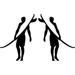 Buy Hawaii Surf Surfing Vinyl Decal Sticker Online