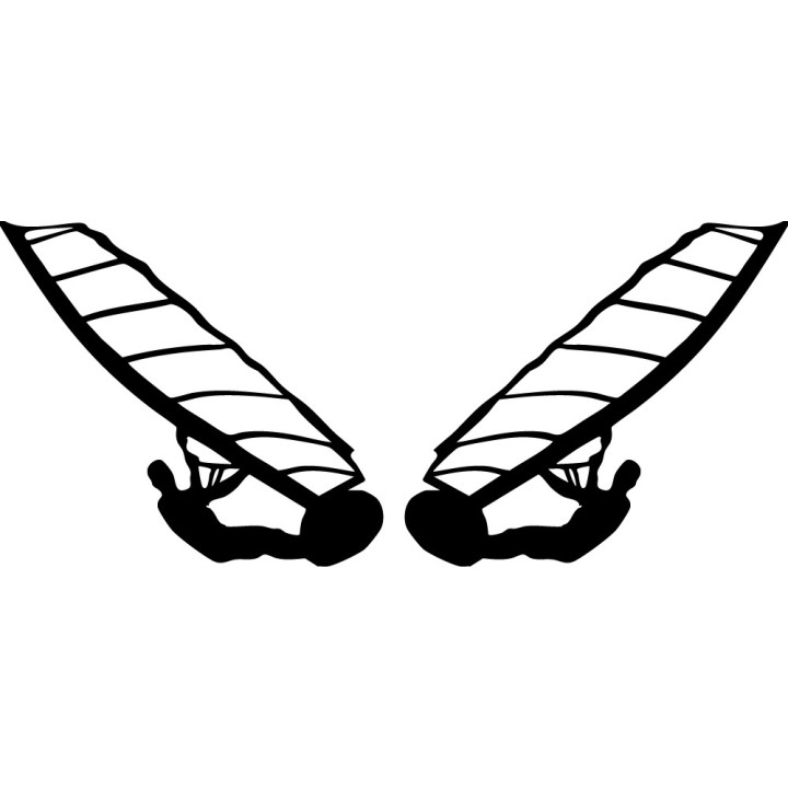 Buy Windsurfing 2 Vinyl Decal Sticker Online