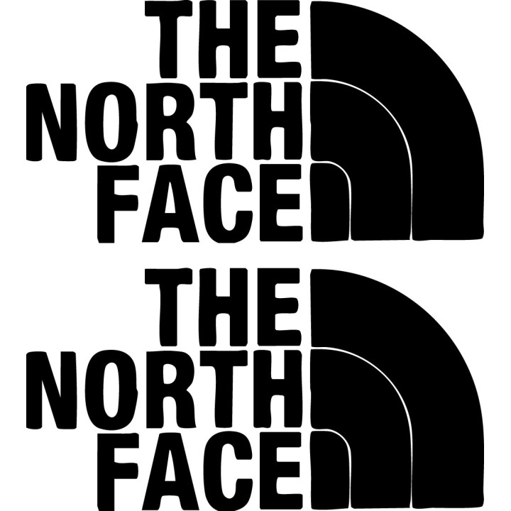 Buy The North Face Surfing Decal Sticker Online