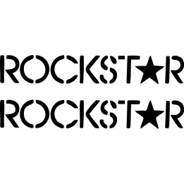 Buy Star Text Stencil Surfing Decal Sticker Online