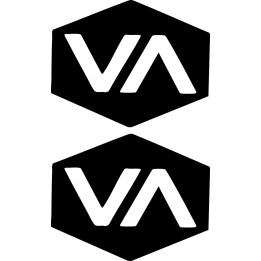 Buy Rvca Plaque Surfing Decal Sticker Online