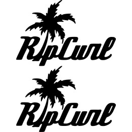Buy Rip Curl Aloha Text Surfing Decal Sticker Online