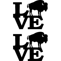 Buffalo Vinyl Decal Sticker V22 - DecalsHouse