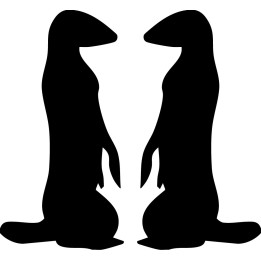 Meerkat Vinyl Decal Sticker V12 - DecalsHouse