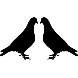 Pigeon Vinyl Decal Sticker V18 - DecalsHouse