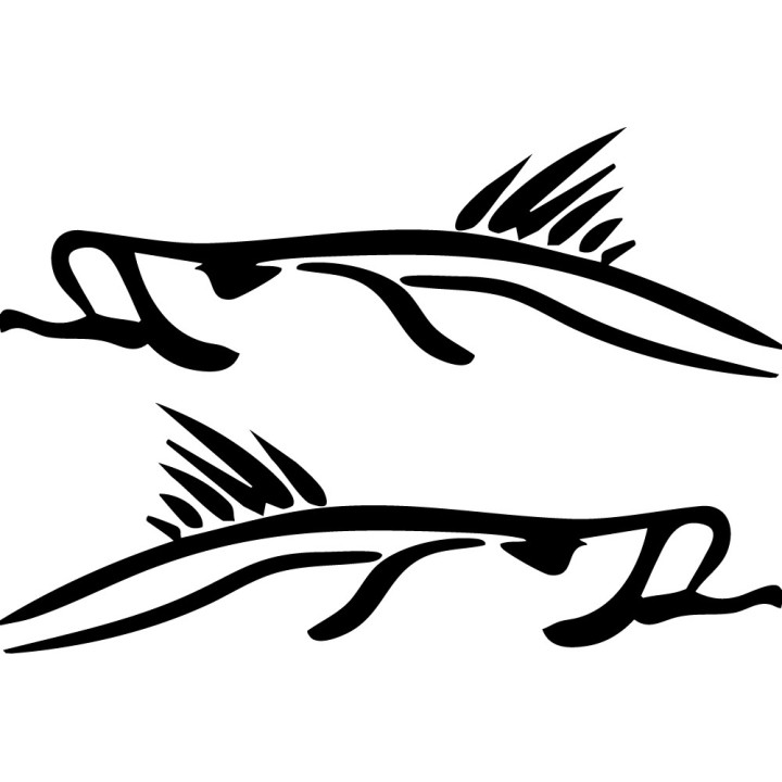 Snook Fish Fishing Vinyl Decal Sticker - DecalsHouse