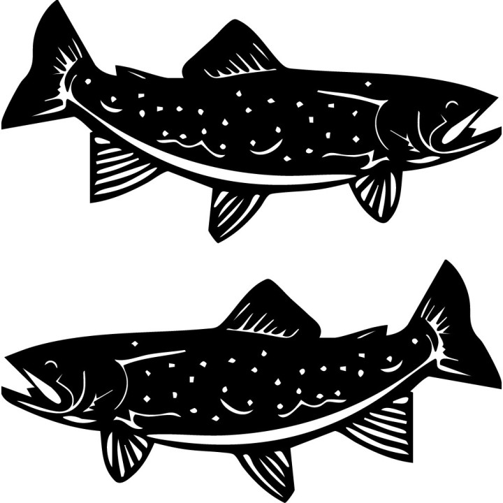 Rainbow Trout Vinyl Decal Sticker - DecalsHouse