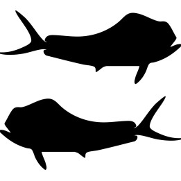 Mahi Mahi Vinyl Decal Sticker V3 - DecalsHouse
