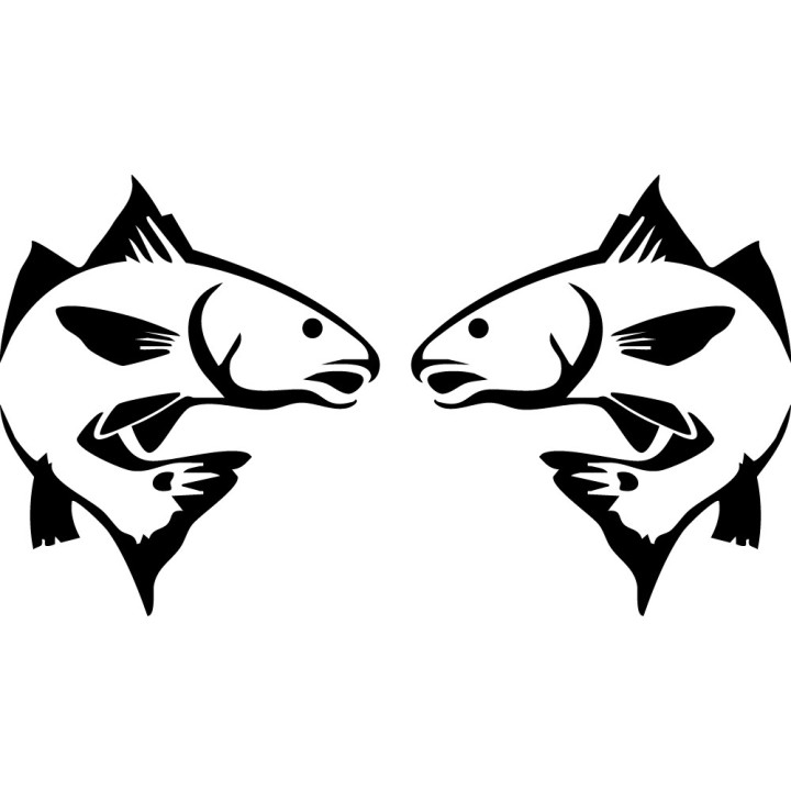 Chilean Sea Bass Stickers – Fishing Decals (2-Pack)