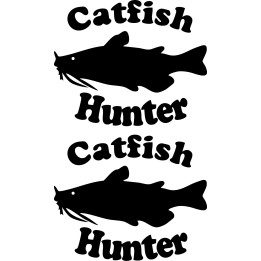 Catfish Vinyl Decal Sticker V9 - DecalsHouse